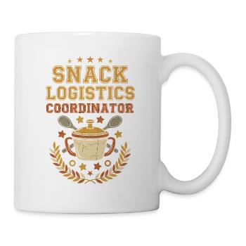 Snack Logistikkoordinator - Tasse - Weiß - Rechts