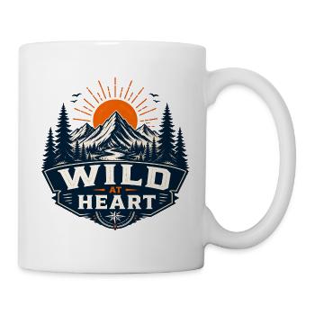Wild at Heart Bergwelt - Tasse - Weiß - Rechts