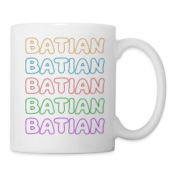Bergsteigen Batian - Tasse - Weiß - Rechts