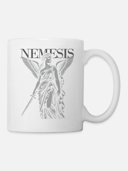 Nemesis-Göttin der Rache - Tasse - Weiß
