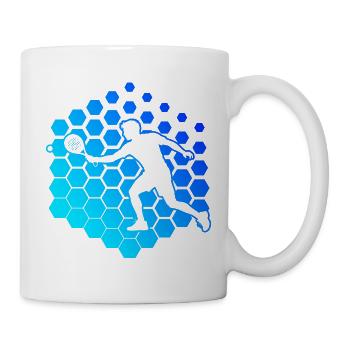 Geschenkidee für den Doppelspieler mit Doppelspiel - Tasse - Weiß - Rechts
