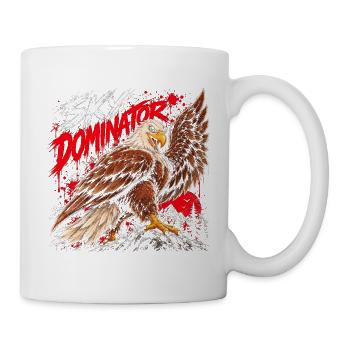Sky Dominator Adler - Tasse - Weiß - Rechts