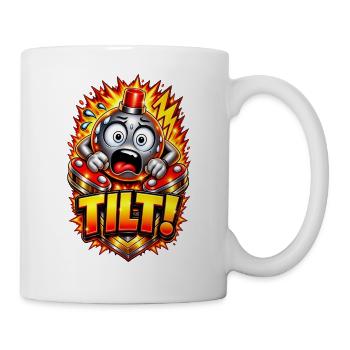Tilt! Pinball Multiball  - Tasse - Weiß - Rechts