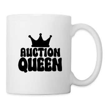 Auction Queen  - Tasse - Weiß - Rechts