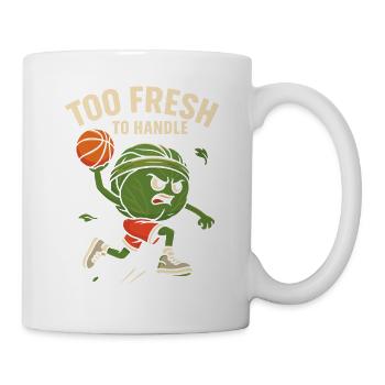 Too fresh to handle - Tasse - Weiß - Rechts