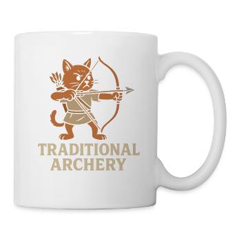 Traditional Archery - Tasse - Weiß - Rechts