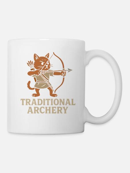 Traditional Archery - Tasse - Weiß