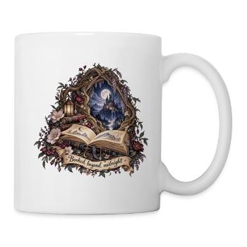 Mitternachtsbuchtraum Märchenwelt - Tasse - Weiß - Rechts