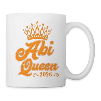 Abiturienten Queen Abiturientin - Tasse - Weiß - Rechts