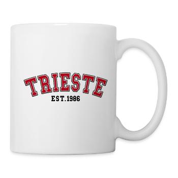 Triest, gegründet 1986 – Geburtstag - Tasse - Weiß - Rechts