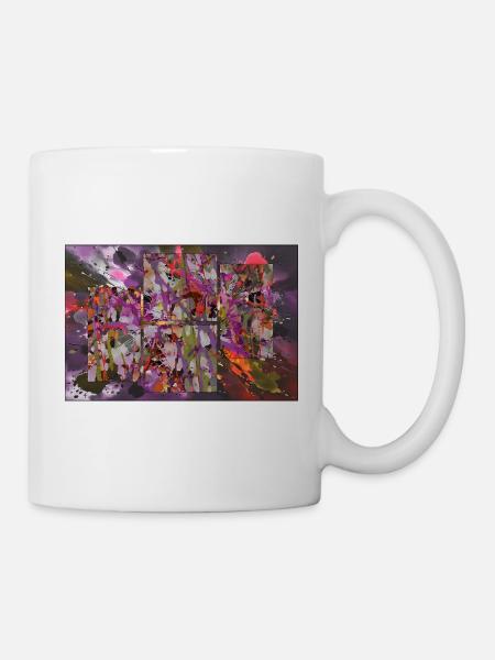 schichtigkeiten - Tasse - Weiß