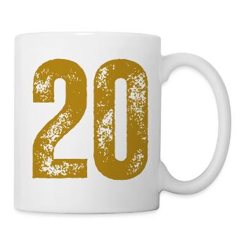 20 - Tasse - Weiß - Rechts