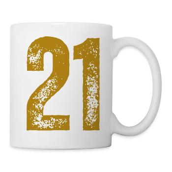 21 - Tasse - Weiß - Rechts