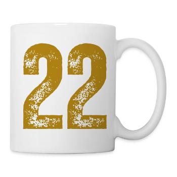 22 - Tasse - Weiß - Rechts