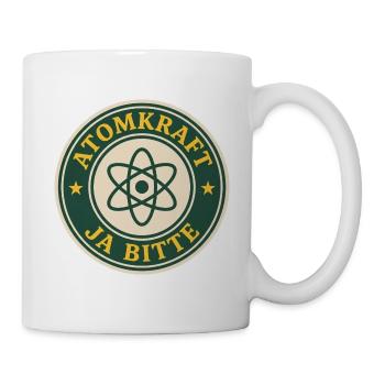 Atomkraft Ja bitte Abzeichen Kernkraft - Tasse - Weiß - Rechts