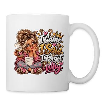 Leopardenkosmos Kaffeezauber - Tasse - Weiß - Rechts