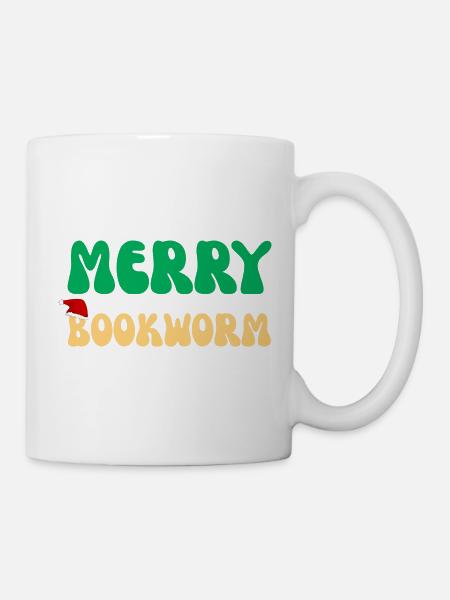 Lese-Tote-Tasse Ästhetisches Buch-Nerd-Geschenk - Tasse - Weiß
