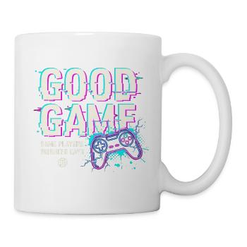 Neon Retro Game Graffiti - Tasse - Weiß - Rechts