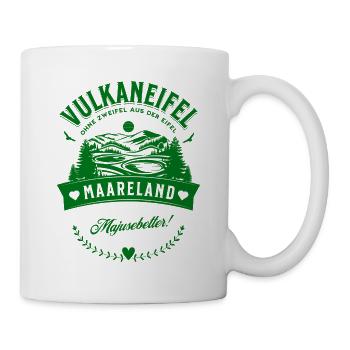 Vulkaneifel Ohne Zweifel Aus Der Eifel Maareland - Tasse - Weiß - Rechts
