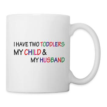 Funny mom - Tasse - Weiß - Rechts