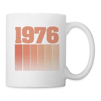 Geburtstag 1976 - Tasse - Weiß - Rechts