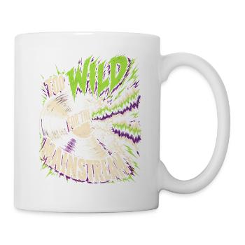 Psychobilly Punkrock Too Wild For The Mainstream - Tasse - Weiß - Rechts