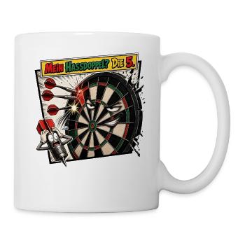 Mein Hassdoppel? Die 5 - Tasse - Weiß - Rechts