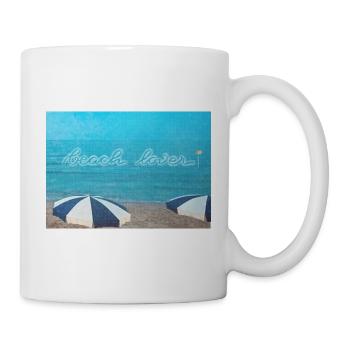 Strandliebhaber - Tasse - Weiß - Rechts