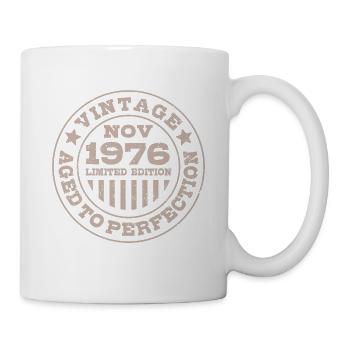 Vintage November 1976 Limited Edition Circle - Tasse - Weiß - Rechts