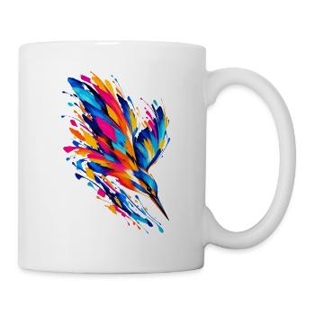 Prismatischer Eisväger - Tasse - Weiß - Rechts