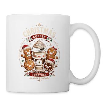 Weihnachtskaffee-Gourmet-Festset - Tasse - Weiß - Rechts