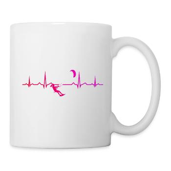 Wassersport Geschenkidee für eine Wassersportlerin - Tasse - Weiß - Rechts