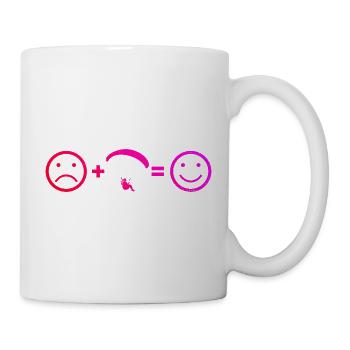 Geschenkidee für eine Pilotin mit Gleitschirmsport - Tasse - Weiß - Rechts