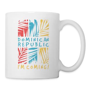 Dominikanische Republik Ich Komme Dom Rep Reise - Tasse - Weiß - Rechts