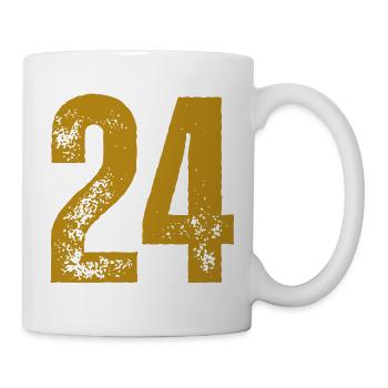 24 - Tasse - Weiß - Rechts