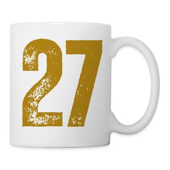 27 - Tasse - Weiß - Rechts
