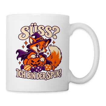 Süß ich bin der Spuk Fuchs - Tasse - Weiß - Rechts