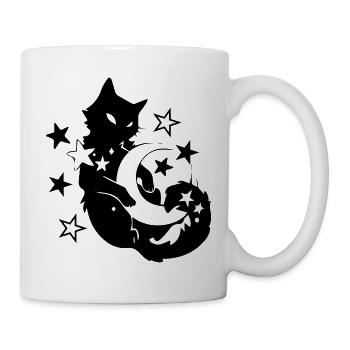 Cat cat - Tasse - Weiß - Rechts