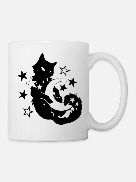 Cat cat - Tasse - Weiß