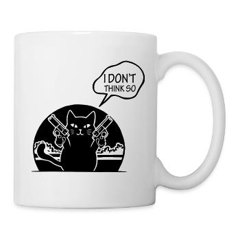 Cat cat - Tasse - Weiß - Rechts