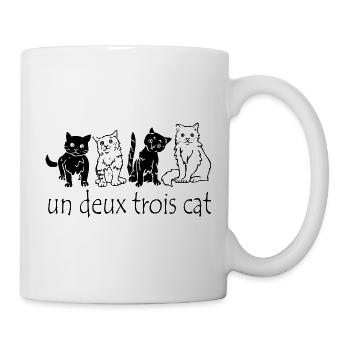 Cat cat - Tasse - Weiß - Rechts