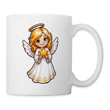 Himmlischer Sternenträger - Tasse - Weiß - Rechts