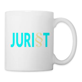 Jurist Paragraf Jura - Tasse - Weiß - Rechts