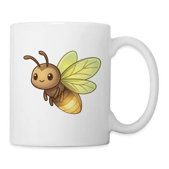 Glühwürmchen - Tasse - Weiß - Rechts