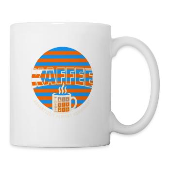 Kaffee und Adventszeit perfekt kombiniert - Tasse - Weiß - Rechts