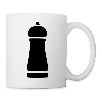 Gewürzmühle Gewürze Geschenk Koch Weihnachten  - Tasse - Weiß - Rechts