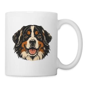 Alter-Berner Sennenhund - Tasse - Weiß - Rechts