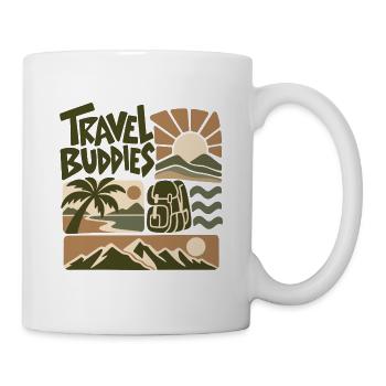 Travel Buddies Adventure - Tasse - Weiß - Rechts