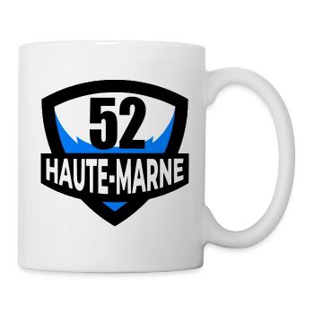 52 Haute-Marne - Tasse - Weiß - Rechts