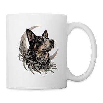 Australian_Stumpy_Tail_Cattle_Dog - Tasse - Weiß - Rechts
